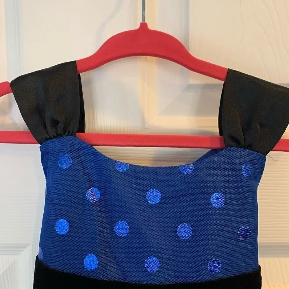 Jessica Ann Blue and Black Party Dress Size 2t